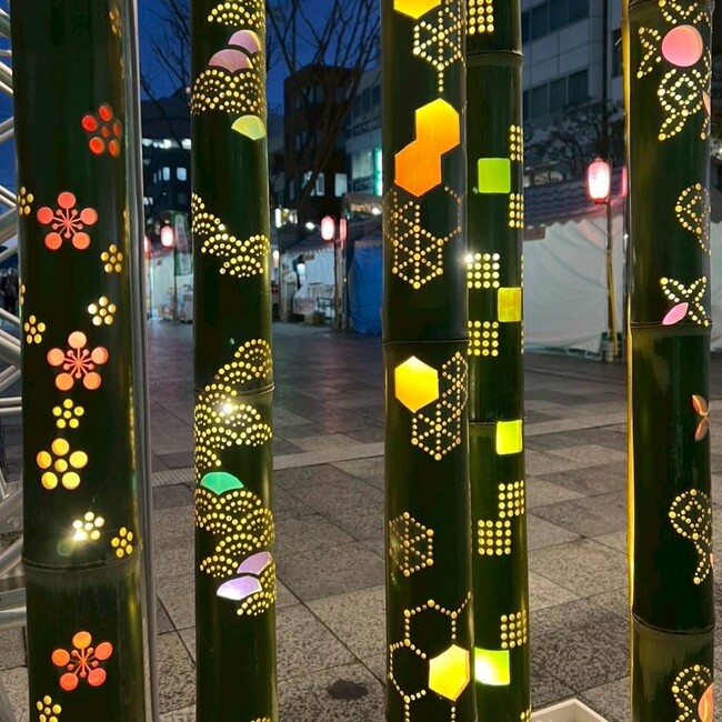 光の竹灯籠で協賛企業募集『アイスフェス＆アジアン夜市 SHIZUOKA 2025』静岡市・駿府城公園にて8月開催