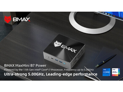 BMAX MINI PC新製品発売！【i7-11390H 16GB/32GB+1TB NVMe SSD】25%OFF