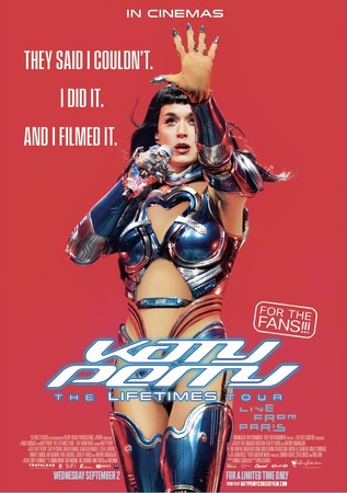 9/2(��)&9/5(�y) ������J �f��wKaty Perry�FThe Lifetimes Tour - Live from Paris�x���{�\���҂��������܂����B�܂��A��f���ꂪ���肵�܂����B