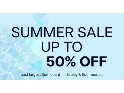 【過去最大規模】北欧家具・クラフト雑貨が大集結！「fremtiden SUMMER SALE 2026」を7月17日より開催