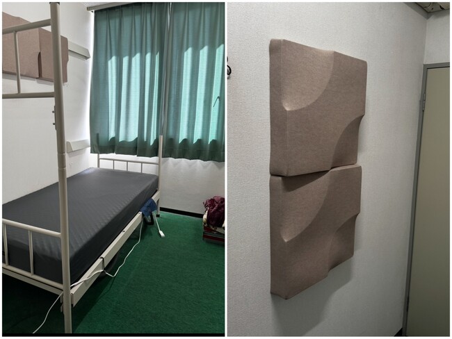 JR九州 直方運輸センターの乗務員宿泊施設に眠りのフォームにこだわった［エアー01］BiZマットレスと吸音パネルを導入