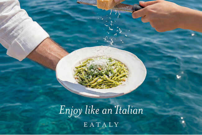 イータリーで初夏のイタリアを味わう季節のパスタメニューとレシピセットを楽しむ「Enjoy like an Italian」