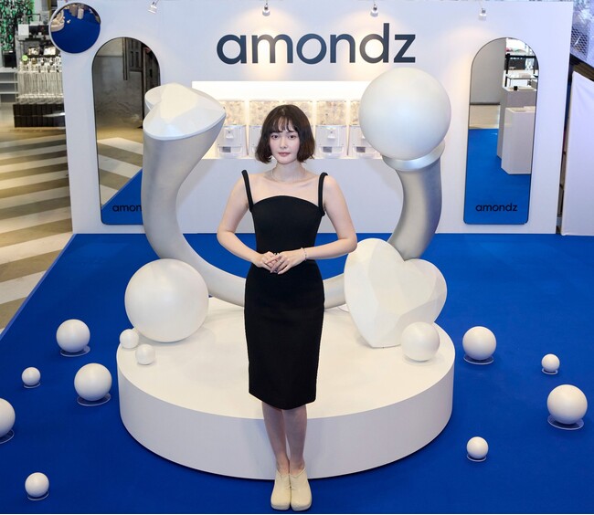 玉城ティナ、自身初となるジュエリーデザインに挑戦 韓国最大級ジュエリーEC 「amondz」とのコラボブランド”weamondz × Tina Tamashiro“ローンチ発表会を実施