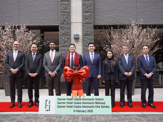 日本のホテルシーンに新たな選択肢、３つのガーナーホテル大阪本町が開業、桜が彩る華やかなセレモニーで祝うのメイン画像