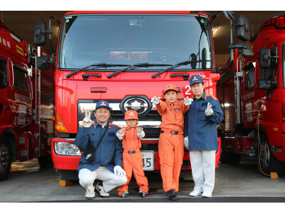 【静岡県初！ふるさと納税の返礼品で憧れの消防士体験】磐田消防がふるさと納税の返礼品として消防士体験を開催