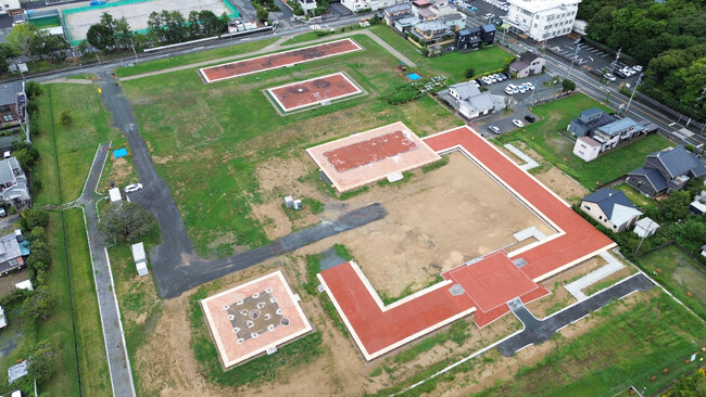 【特別史跡 遠江国分寺跡】中門・東回廊の整備工事が完了！全国初の木製燈籠再現もついに始動します
