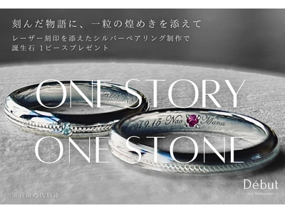 【バレンタイン・ホワイトデー新定番】二人の絆を深める「誕生石」を無料進呈。代官山のペアリング作り体験「Debut icci 代官山」が、期間限定のペア特典イベントを実施