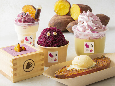 【新業態】集まれ、お芋好き！“熟成焼き芋”や“さつま芋スイーツ”が楽しめる「さつま芋スイーツカフェ」が原宿に登場！『いもやいもこ』が5月23日にWITH HARAJUKUにオープン！