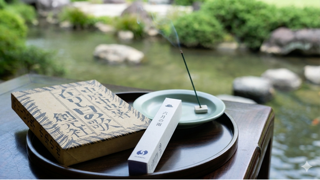 雨が降るたび、しあわせひろがる。創業125年の老舗傘屋がつくる　　　“雨の香り”──お香「六月の雨」発売