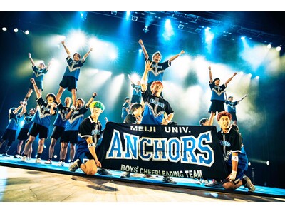【東京グレートベアーズ】ホームゲームに明治大学男子チアリーディングチーム「ANCHORS」の出演決定！