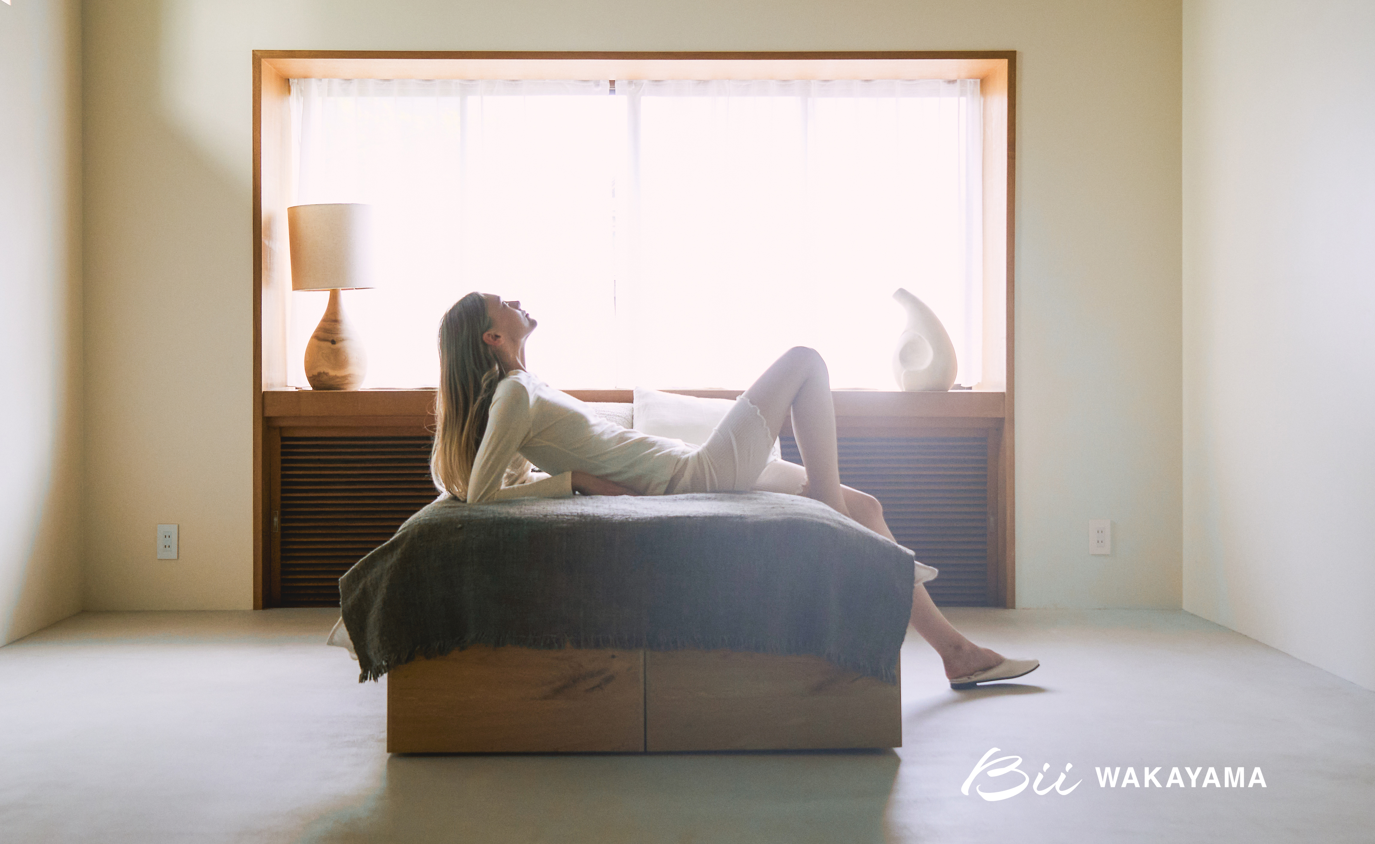 【着る保湿ケア】やさしい着心地のモイストファイバー生地を使用した『Bii』ブランドに、2025秋冬の新作「パジャマ」「ピローカバー」が新登場