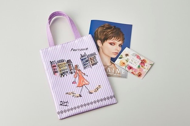 ＜フォンテーヌ　2019秋冬のプレゼントキャンペーン＞ウィッグをご試着・ご購入で人気イラストレーター大橋美由紀さんデザインのオリジナルグッズをプレゼント