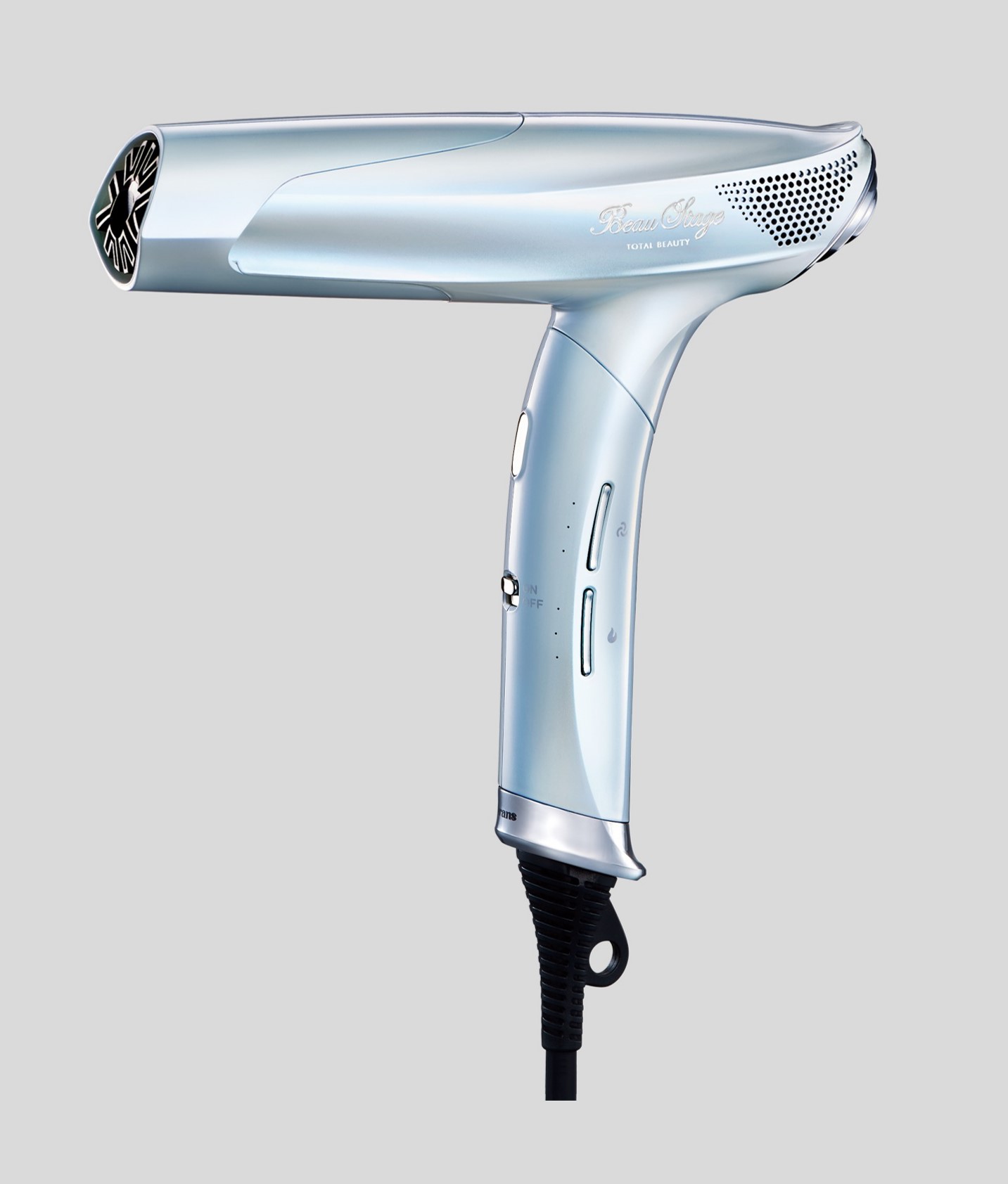 ＜持ち運びに便利な高性能小型折り畳み式ヘアドライヤー＞『BeauStage ELEGANJET』に爽やかな新色の「オーシャンホワイト」が新登場！