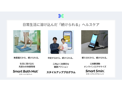 日本初、AIと専門家による「生活習慣改善サービス」を提供開始。個人ごとに最適な健康アクション提案で無理なく健康習慣を確立。ダイエットや生活習慣病・フレイル対策に第1弾として法人向けに9月より開始。