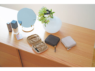 もうアクセサリーをなくさない！「手のひらサイズのお守りアクセポーチ」がbon momentから新登場。