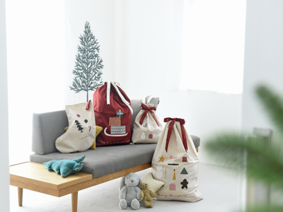子どもたちに最高のクリスマスを！kukka ja puuからアドベントカレンダー＆サンタ袋みたいなラッピング袋が今年も登場