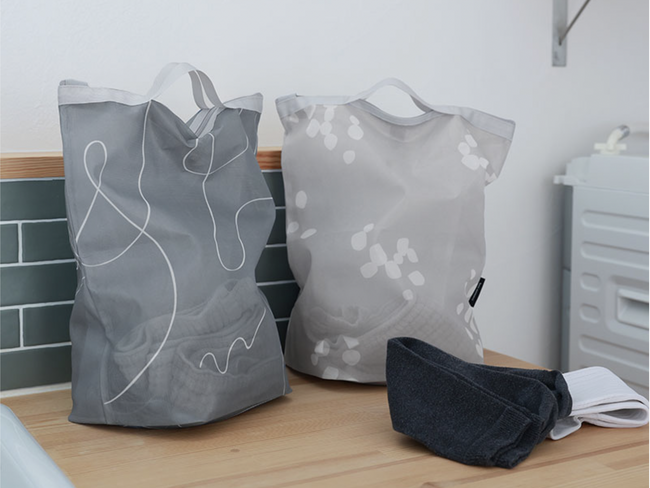 見た目も心地よく、毎日の洗濯を効率UP！ボンモマンから“仕分けができる”ランドリーネット新登場