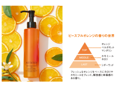 『スキンクリア クレンズ オイル アロマタイプ＜ピースフルオレンジの香り＞』2021年7月15日（木） 数量限定発売