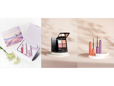 さりげなく春の気配を纏う花影メイクで大人の春メイクを。　　　　春限定コフレとメイクが2026年2月15日(日) 数量限定発売