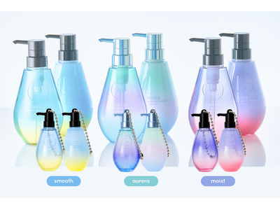 「hiritu(ヒリツ)」のミニチュアボトルが登場！ボトルのグラデーションや透明感を忠実に再現！全6種類で販売決定