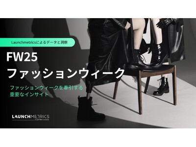 LAUNCHMETRICS データ＆インサイトレポート　「FW25 ファッションウィーク レポート」を公開
