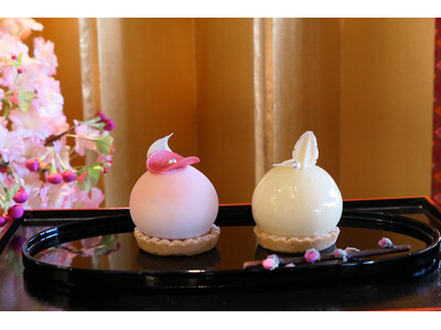 【熱海パールスターホテル】春の訪れを告げる、ひなまつり、桜の花びらを模したふきよせ菓子