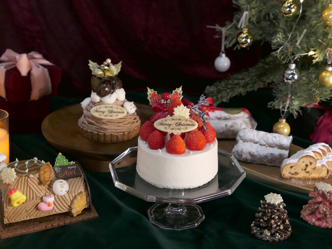 【熱海パールスターホテル】聖夜を彩る贈りもの クリスマス ケーキ＆スイーツコレクション。11/1（土）から予約開始。