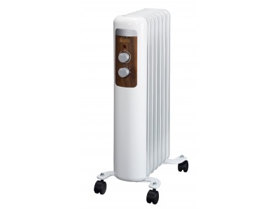ふく射熱でお部屋を暖かくする空気を汚さないクリーンな暖房器「ROOMMATE ７枚フィンオイルヒーター RM-94H」を発売