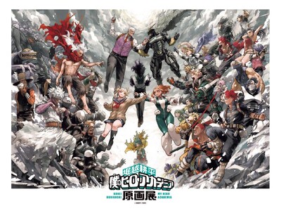 「堀越耕平『僕のヒーローアカデミア』原画展」待望の福岡展が4月11日（土）から開催！！福岡会場から新発売...
