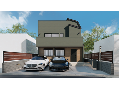 千葉県市川市中山二丁目にて借地権付新築戸建てを着工！