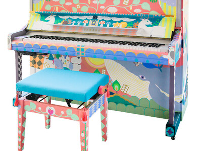 ストリートピアノ「LovePiano」が、秋田県に初登場