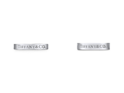 ティファニーのブランドロゴにダイヤモンドがアイコニックにセットされた新作バンドリングが発売