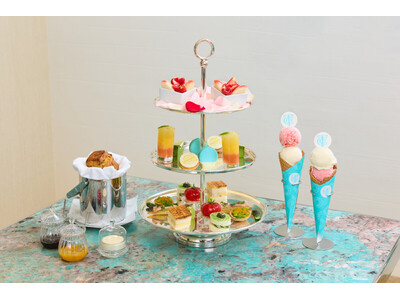 【TIFFANY & CO.】ブルー ボックス カフェ　1周年を祝す夏のアフタヌーンティーが7月1日（水）からスタート