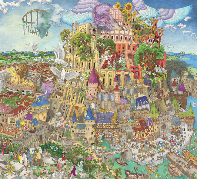 プレスリリース「SNSで世界中から注目！２０歳の画家「タイチ」個展を伊勢丹新宿店で開催」のイメージ画像