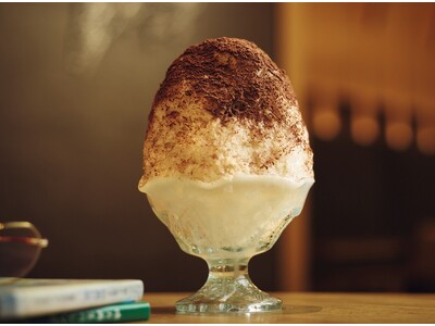 ほろ苦い大人のかき氷「秀月堂監修 かき氷 ティラミス」と、冬の香りが華やかに広がる「MORIZO SPECIAL ゆず」が登場