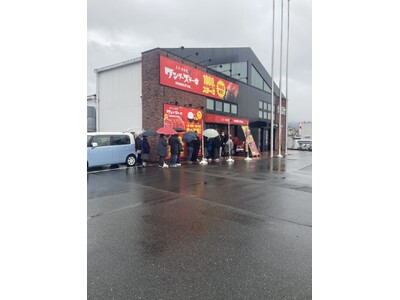 ワンダーステーキ河内長野店・グランドオープン３月２３日、２４日の二日間で５００名超のお客様来店