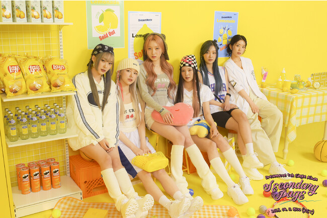 韓国ガールズグループDreamNoteがタイトル曲「Lemonade」のケミ爆発コンセプトフォトを公開！