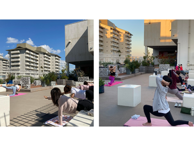 5月4日（土）にモンテメール芦屋 屋上テラスでLOHAS EVENT「SORA YOGA」を開催