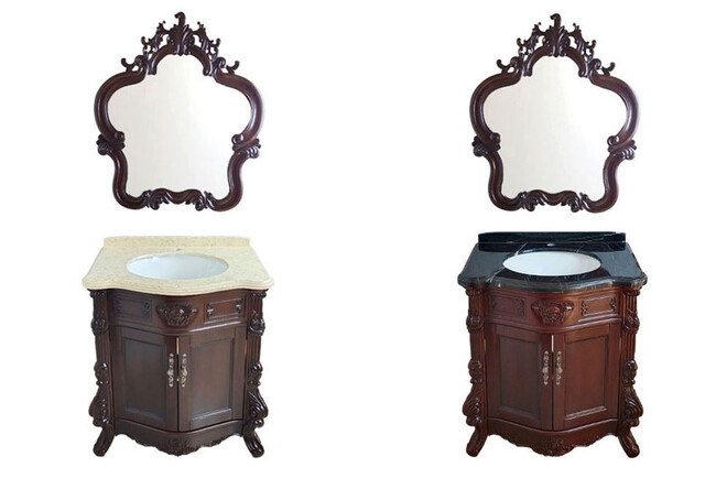 レトロな洗面台 アンティーク風のクラシックな洗面化粧台の新商品が発売：マピオンニュース