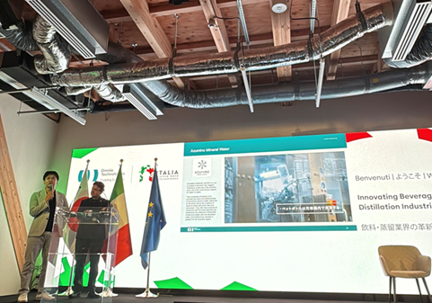 安曇野ミネラルウォーター、大阪・関西万博に登壇