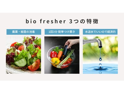 総合家電メーカーcadreから待望の新商品「cadre bio fresher」2023年7月31日からMakuakeにて先行発売開始