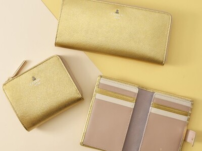 〈LANVIN en Bleu〉特別感溢れるゴールドのお財布が新登場！