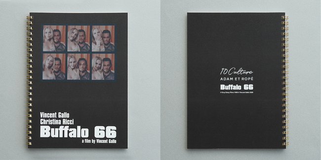 映画の余韻を綴る特別な1冊。『Buffalo '66』×  10Culture for ADAM ET ROPE コラボリングノートを SOUZO by marumanオンラインショップで数量限定販売