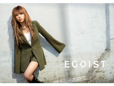 レディースアパレルブランド『EGOIST』 DIRECTOR華の2023SPRING NEWヴィジュアル解禁！