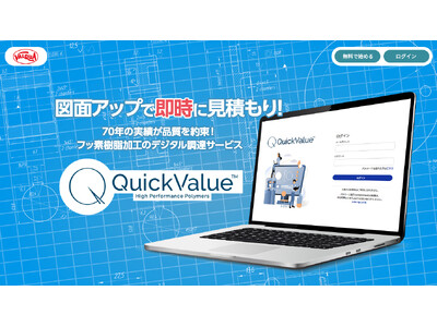 半導体装置部品に使用される“フッ素樹脂加工品”のデジタル調達サービス　「Quick Value（クイックバリュー）」リリース