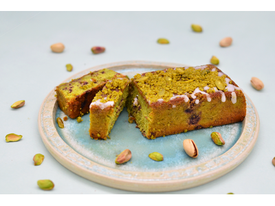 【パティスリー GIN NO MORI】夏の新作パウンドケーキ『ピスターシュ・ペルーズ』―ピスタチオとチ...
