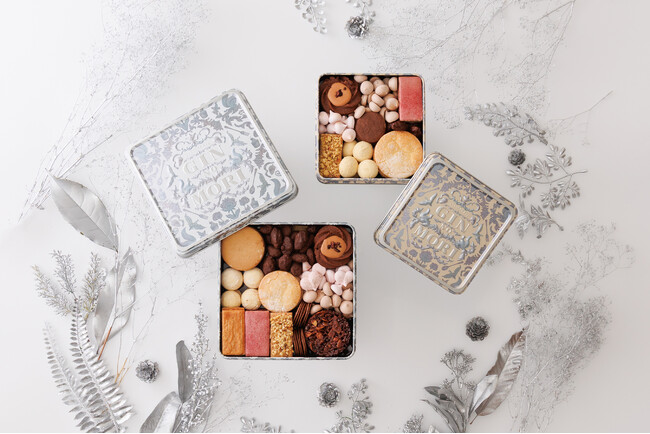 【パティスリー GIN NO MORI】冬だけの濃厚アソート「プティボワ Winter」|森の素材×ショコラを楽しむ限定缶にミニサイズが新登場。