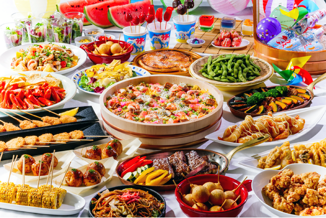 ワクワクが止まらない！家族みんなで楽しむ「夏祭りランチブッフェ」を7月・8月限定で開催