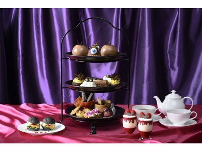 甘い魔法に包まれる午後。魅惑のスイーツで彩るハロウィンアフタヌーンティー「金鼓」〈KONKU〉を10月1日より提供開始