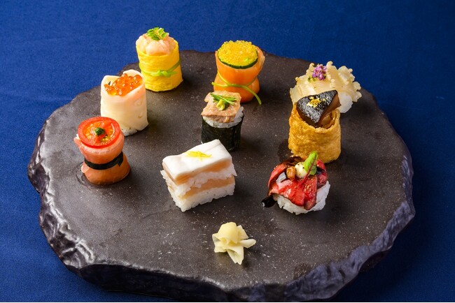 伝統と創作が響き合う彩り寿司膳「鼓の舞 -KANAZAWA SUSHI-」新登場